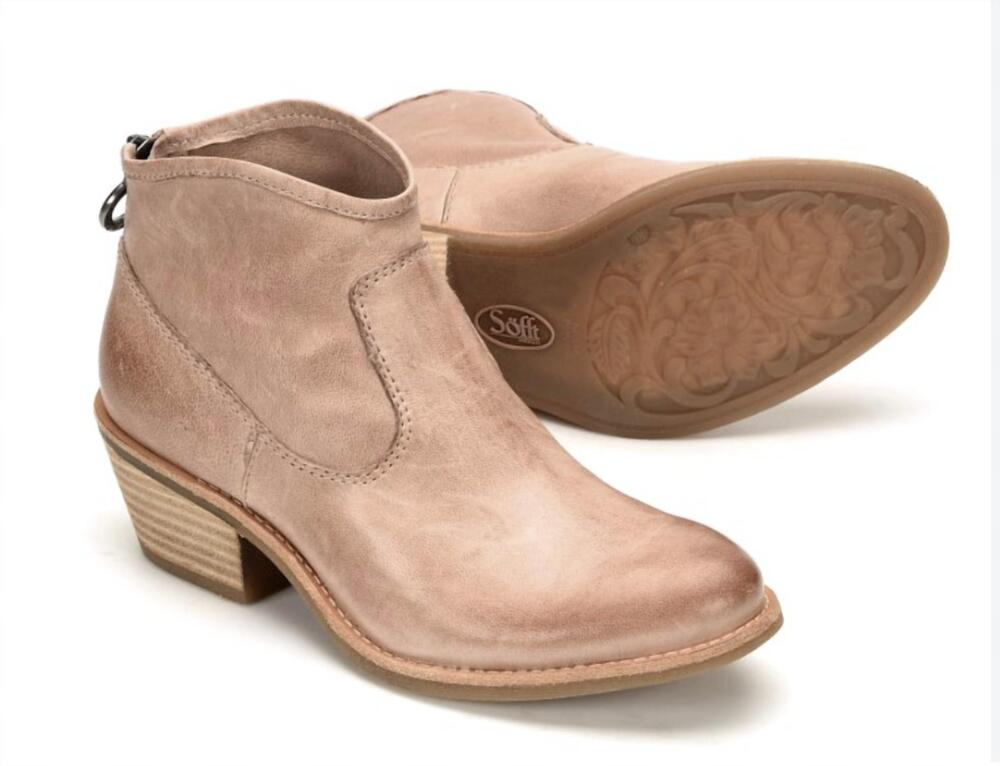 NEW SOFFT women's aisley boots in rose